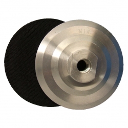 UCHWYT SZLIFIERSKI ALUMINIOWY Z RZEPEM D100 MM