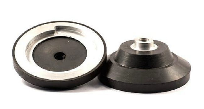 UCHWYT ALUMINIOWY W GUMIE M14/ŚLIMAK D-100mm. - 2