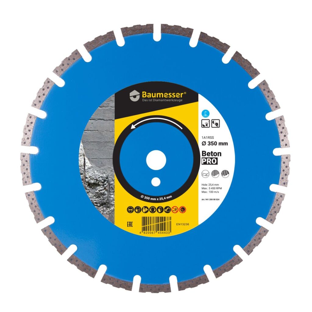 TARCZA DIAMENTOWA 1A1RSS 350mm. BETON PRO - 1