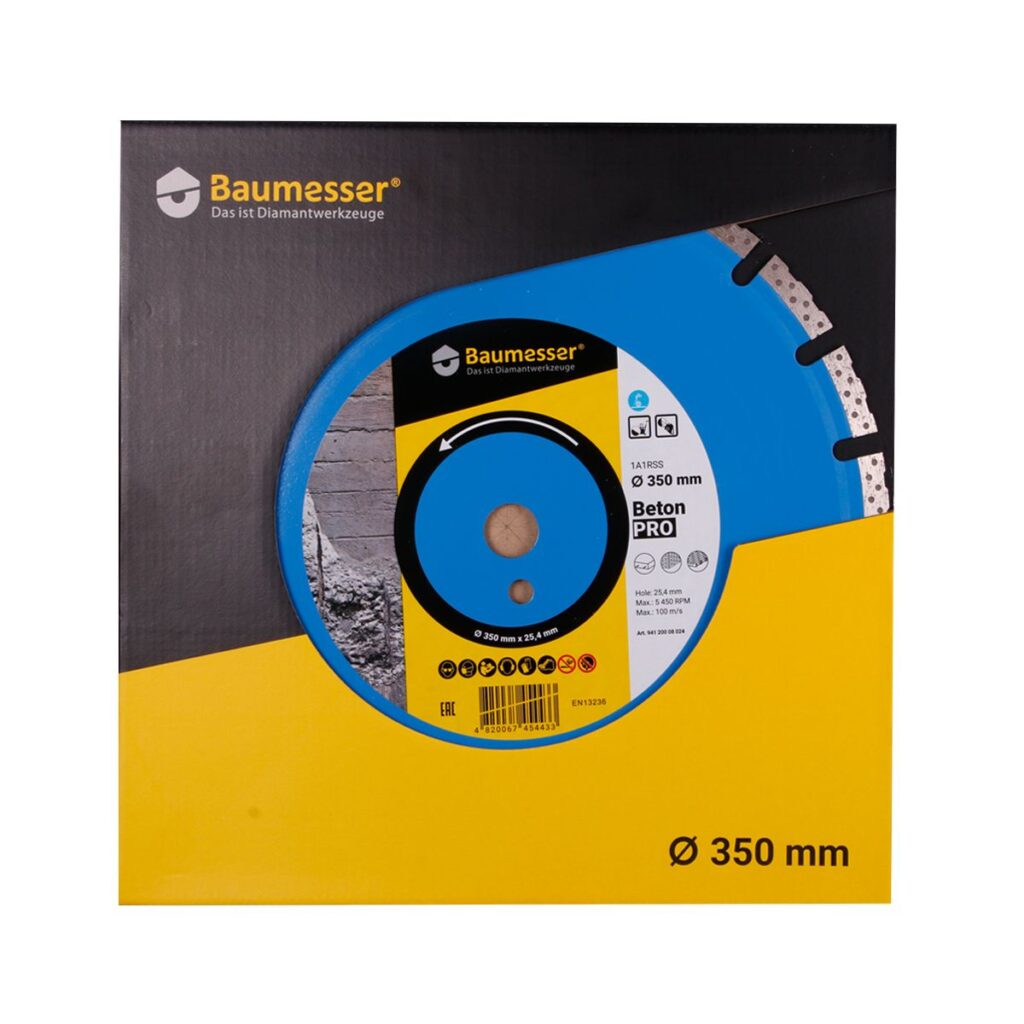 TARCZA DIAMENTOWA 1A1RSS 350mm. BETON PRO - 5