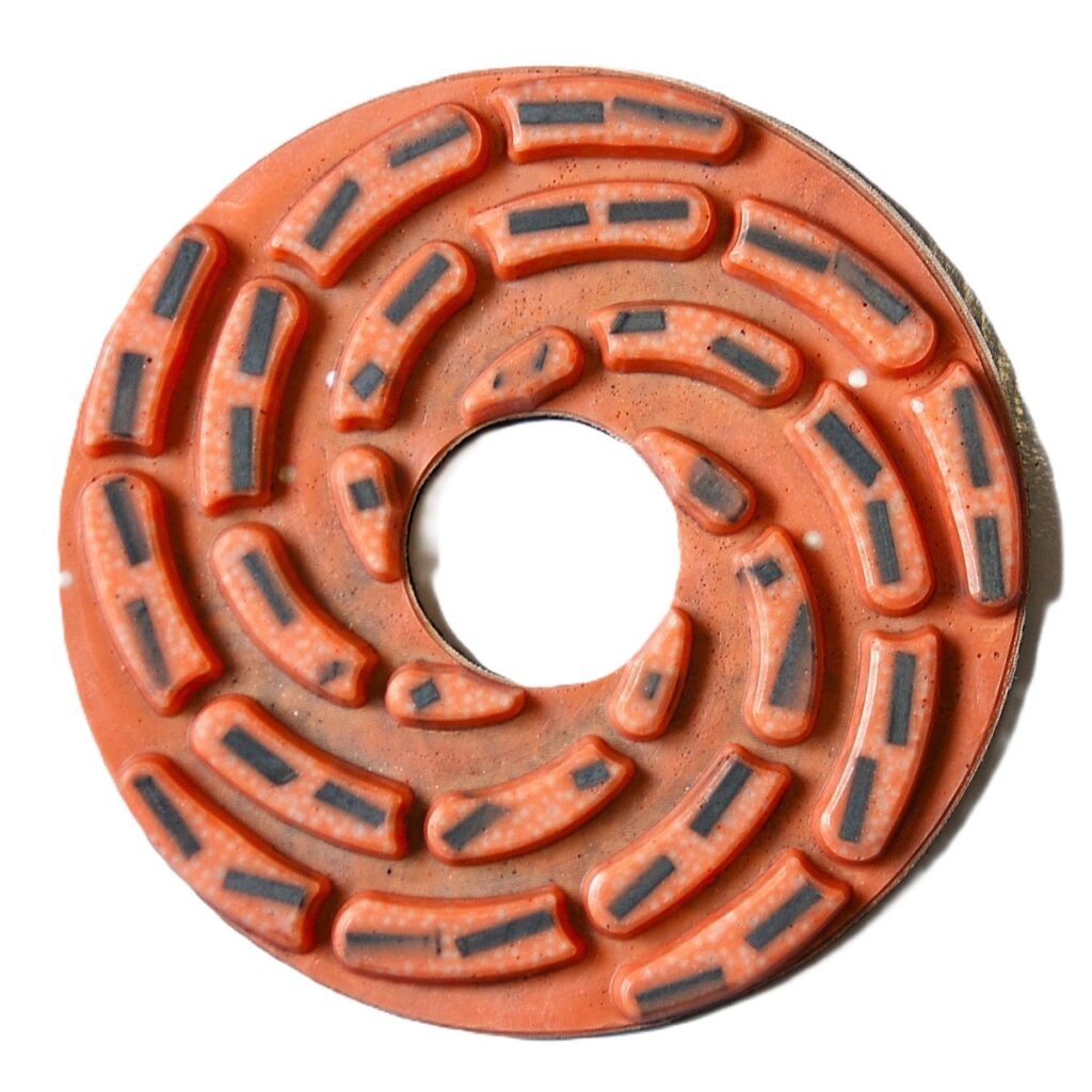 TARCZA DIAMENTOWA POLERSKA  Ø250mm (6 KROKÓW; NA MOKRO) - 2