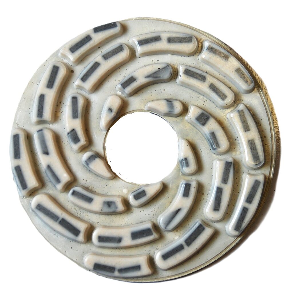 TARCZA DIAMENTOWA POLERSKA  Ø250mm (6 KROKÓW; NA MOKRO) - 3
