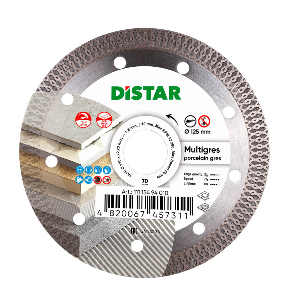 DISTAR MULTIGRES 7D Ø125mm - 1