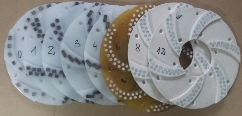 DIAMENTOWE TARCZE SZLIFIERSKIE  Ø250mm (PLASTIKOWE) - 4