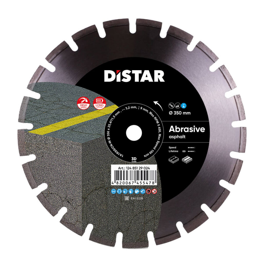 DIAMENTOWA TARCZA  1A1RSS 350mm. BESTSELLER ABRASIVE - 1