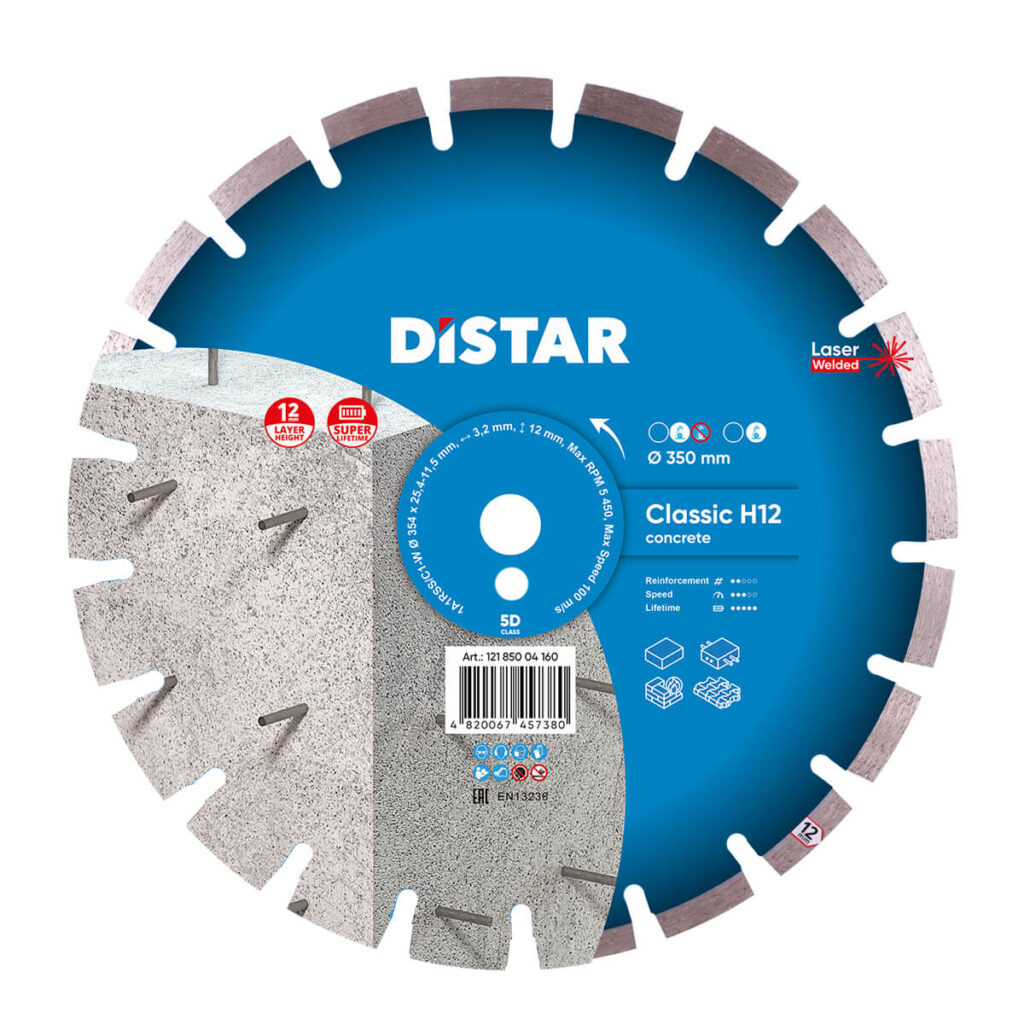 DIAMENTOWA TARCZA 1A1RSS  CLASSIC (H12), 354mm. - 3