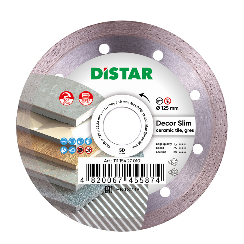 DISTAR DECOR SLIM (5-D Extra Class) D-125mm. - 1