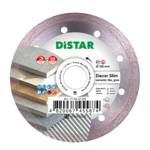 DISTAR DECOR SLIM (5-D Extra Class) D-125mm.