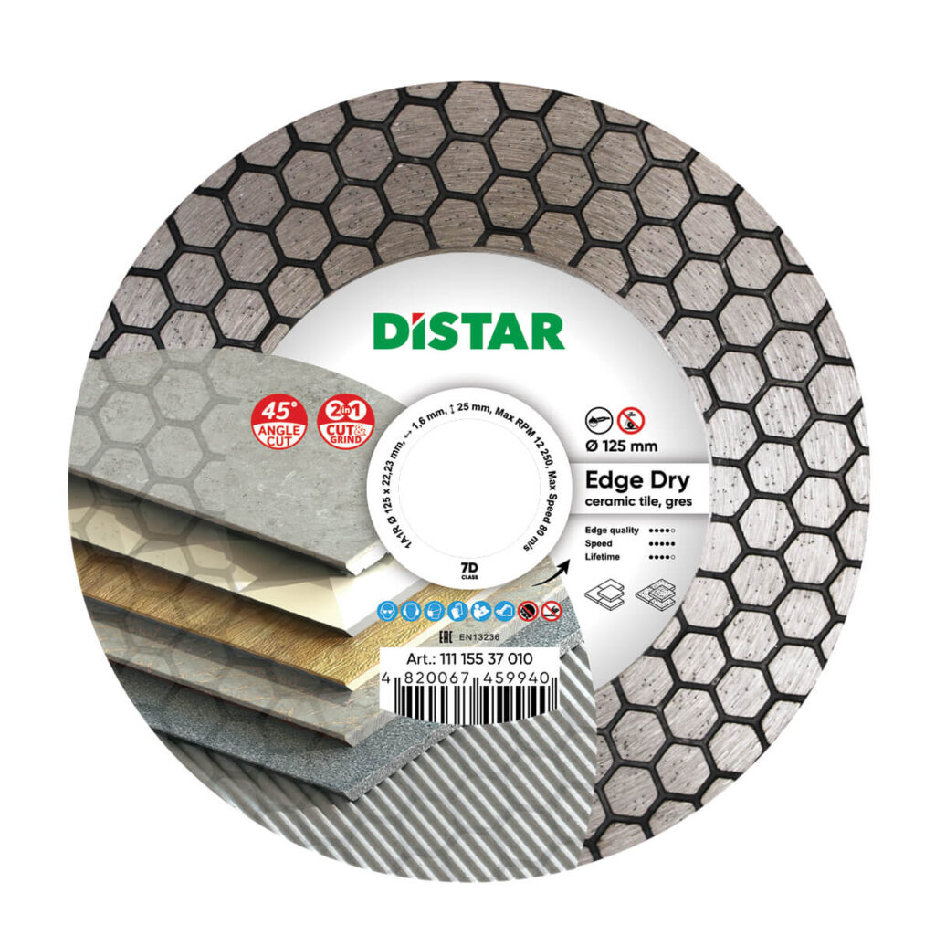 DISTAR EDGE DRY 7D Ø125mm. - 1