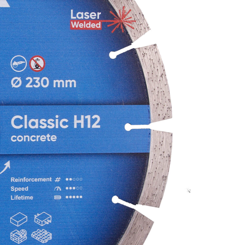 DIAMENTOWA TARCZA  CLASSIC H12, 232mm. - 3