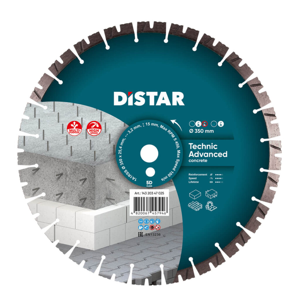 DIAMENTOWA TARCZA 1A1RSS  TECHNIC ADVANCED  350mm. - 1