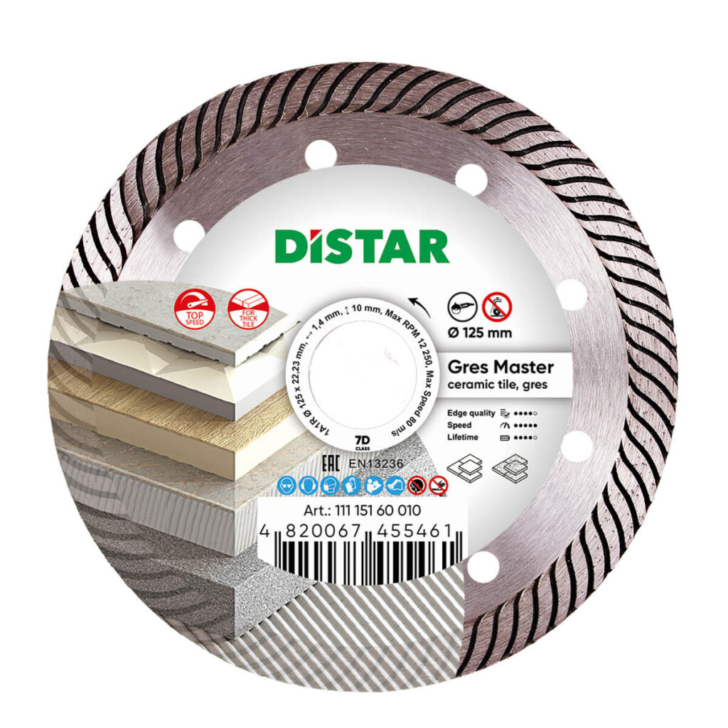 DISTAR GRES MASTER 7D Ø125mm - 1