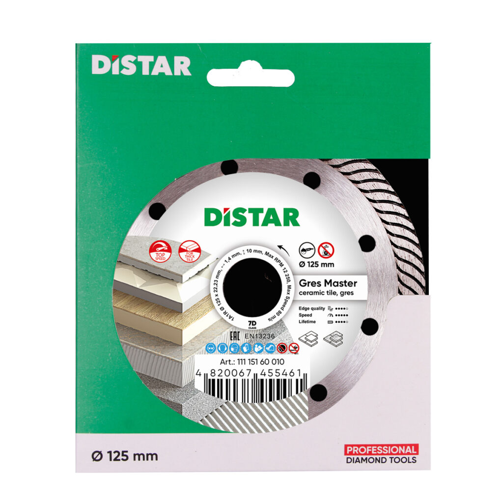 DISTAR GRES MASTER 7D Ø125mm - 5