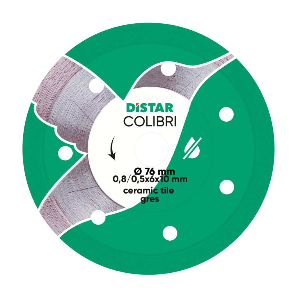 TARCZA DIAMENTOWA TNĄCA DiSTAR 76x10H 