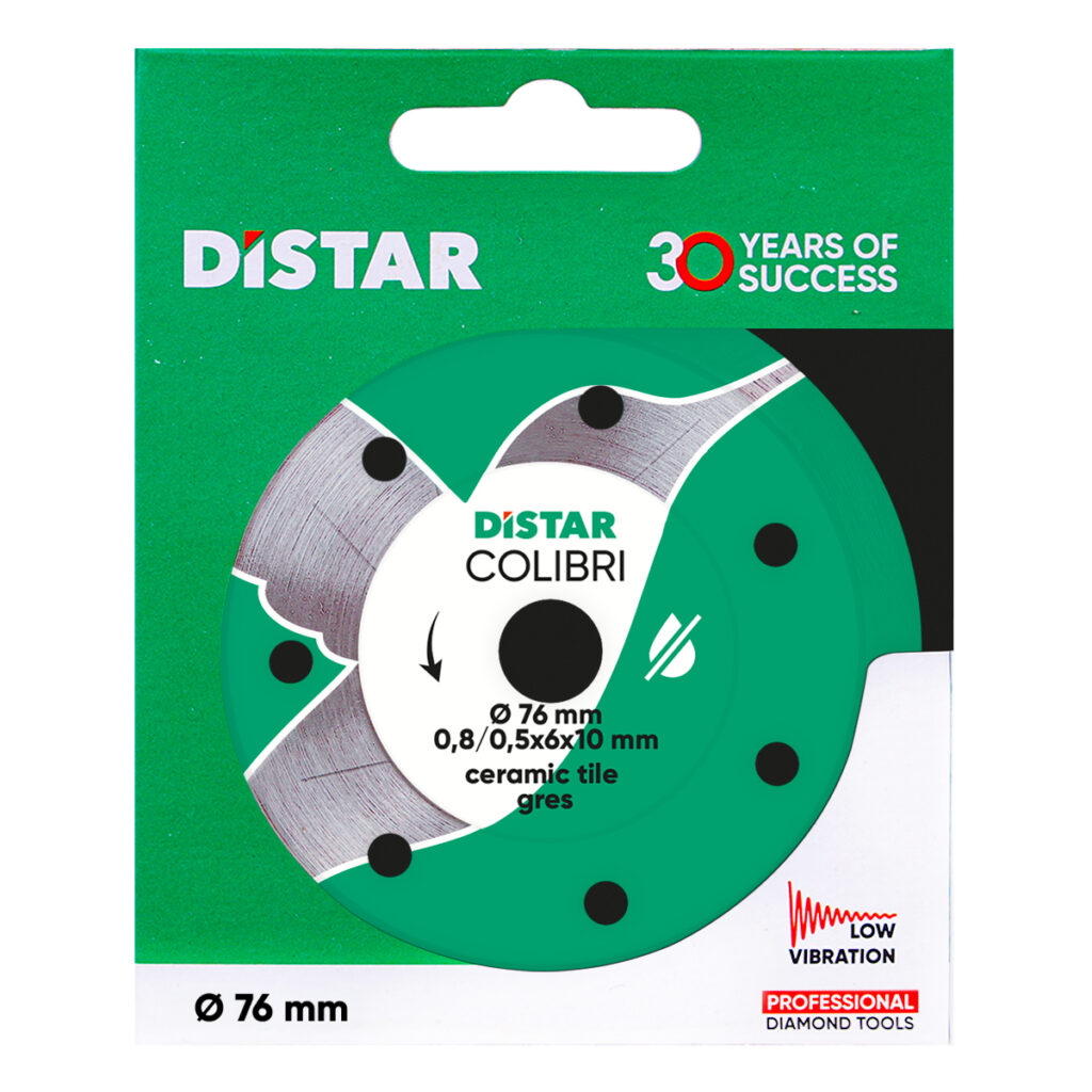 TARCZA DIAMENTOWA TNĄCA DiSTAR 76x10H 