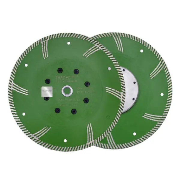 TARCZA DIAMENTOWA DO CIĘCIA GRANITU (Turbo-PRO) D-230mm. (Flansza  M14 ) - 3