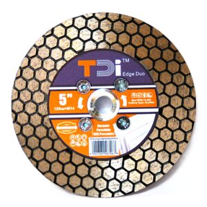 TARCZA  DO CIĘCIA I SZLIFOWANIA TDI „Edge Duo” D-125mm.Z FLANSZĄ M14