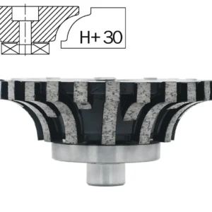 FREZ PROFILOWY DO GRANITU SEGMENTOWY TYP „H+”
