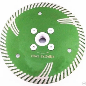 TARCZA DIAMENTOWA DO CIĘCIA GRANITU (Turbo-PRO) D-150mm. (Flansza M14 )