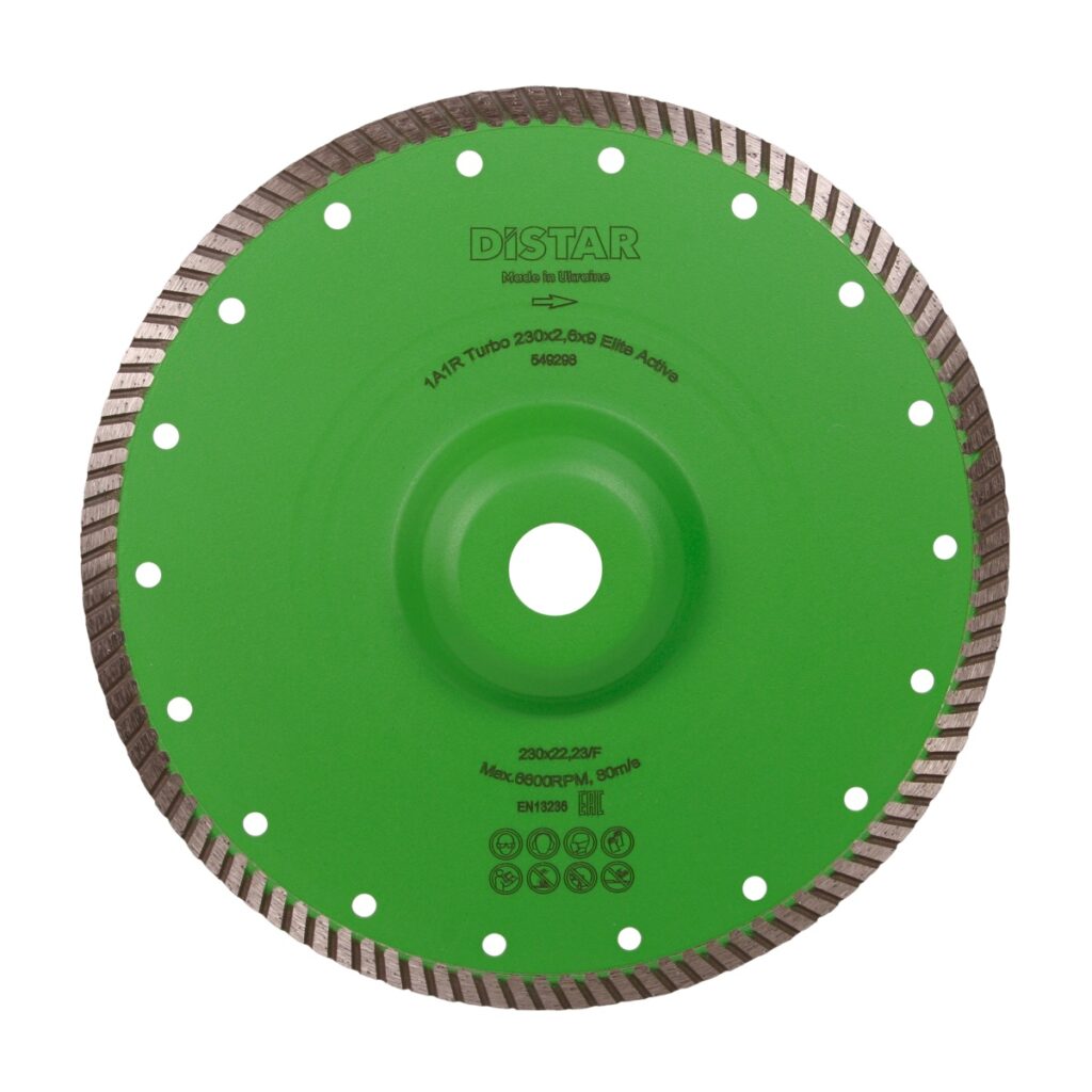 Tarcza diamentowa tnąca Turbo 230x22,23/F 