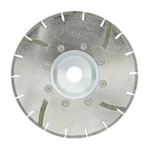 TARCZA NASYPOWA DO SZLIFOWANIA GRESU „4 wklady”  D-230mm.
