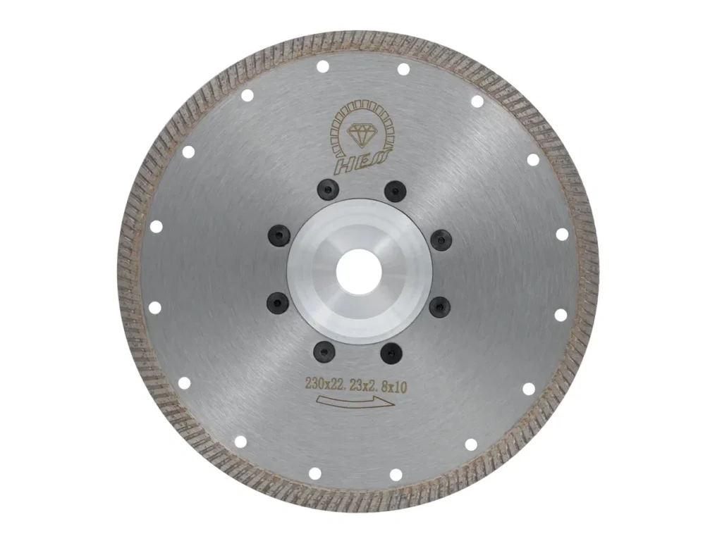 TARCZA DIAMENTOWA DO CIĘCIA GRANITU (Turbo) D-230mm. (Flansza 22,23 ) - 1