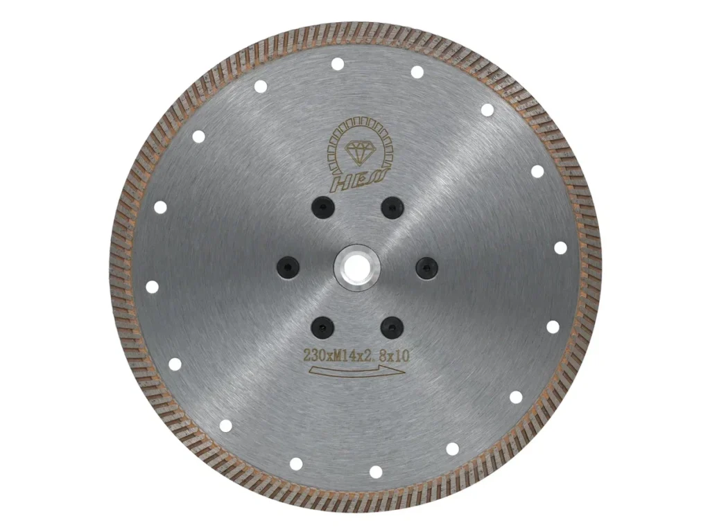 TARCZA DIAMENTOWA DO CIĘCIA GRANITU (Turbo) D-230mm. (Flansza M14 ) - 1