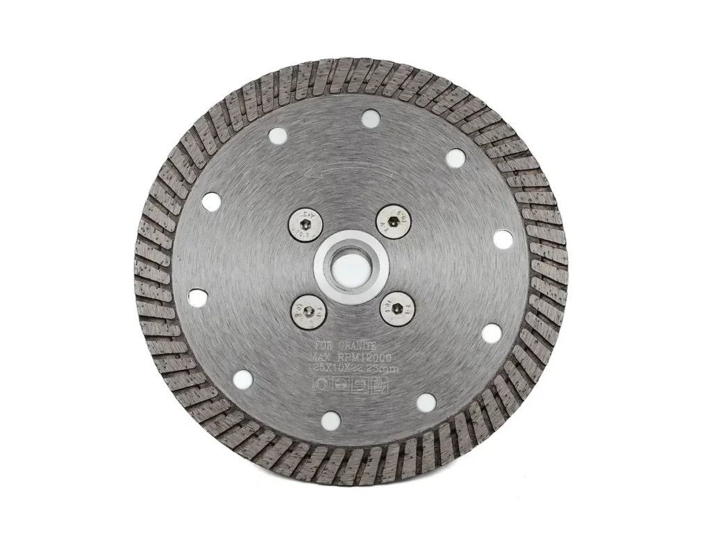 TARCZA DIAMENTOWA DO CIĘCIA GRANITU (Turbo) D-125mm. (Flansza M14 ) - 1