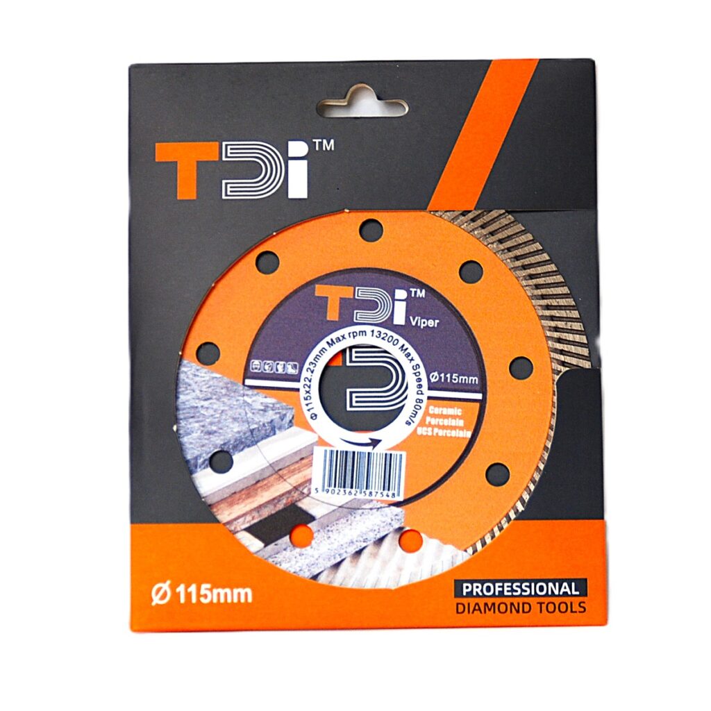 Tarcza diamentowa do gresu TDI  VIPER  Ø115 - 3