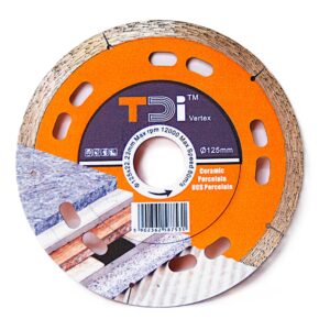 Diamentowa tarcza tnąca TDI Vertex 125mm /1,2mm
